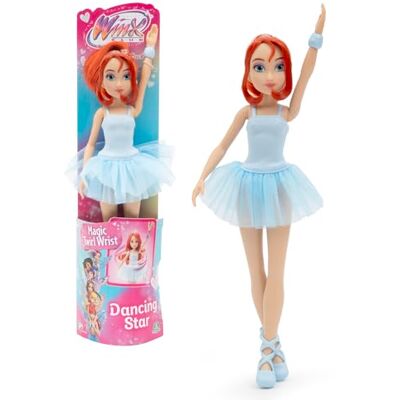 Winx Club Winx, ledad docka, 27 cm, Dancing Star-serien, modell Bloom, för barn från 4 år, WNX911 Winx Club Winx, ledad docka, 27 cm, Dancing Star-serien, modell Bloom, för barn från 4 år, WNX911