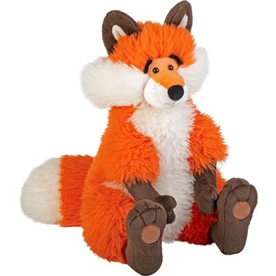 WILD REPUBLIC Snuggleluvs, röd räv, plyschleksak med vikt, 38 cm, present till barn, plyschleksak, fyllning i återvunna vattenflaskor garn WILD REPUBLIC Snuggleluvs, röd räv, plyschleksak med vikt, 38 cm, present till barn, plyschleksak, fyllning i återvunna vattenflaskor garn