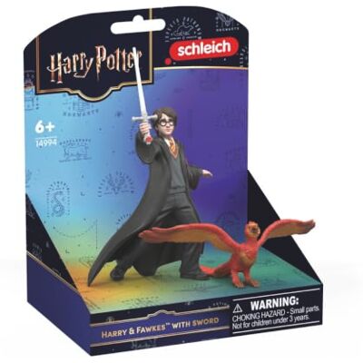 Schleich HARRY POTTER Harry & Fawkes med svärd 14994 15 x 11 x 18 cm Schleich HARRY POTTER Harry & Fawkes med svärd 14994 15 x 11 x 18 cm