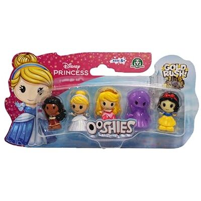 Giochi Preziosi Ooshies Disney Princess 5-pack penntillbehör – samlarbara minifigurer för barn, söta skoltillbehör och presenter för födelsedagar och skolstart från 5 år Giochi Preziosi Ooshies Disney Princess 5-pack penntillbehör – samlarbara minifigurer för barn, söta skoltillbehör och presenter för födelsedagar och skolstart från 5 år