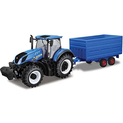 Tobar 1:32 New Holland T7.315 traktor med HAY-släp Tobar 1:32 New Holland T7.315 traktor med HAY-släp