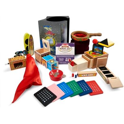 Spin Master Melissa & Doug Trolleriset deluxe Leksak för låtsaslek Lekset Magiskt set för barn Barn leksaker Pussel Toys Leksaker barn 8-10 Present till pojke och flicka Spin Master Melissa & Doug Trolleriset deluxe Leksak för låtsaslek Lekset Magiskt set för barn Barn leksaker Pussel Toys Leksaker barn 8-10 Present till pojke och flicka