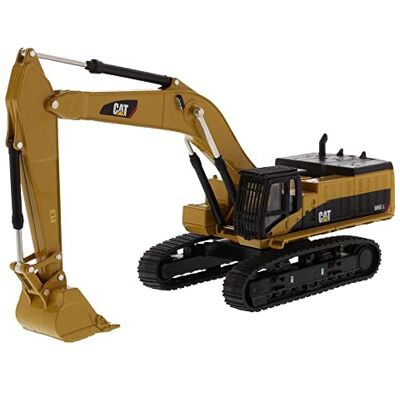 Diecast Masters 85694 – Caterpillar kedjegrävmaskin 385C, detaljerad CAT byggfordon i displayfönsterlåda, skala 1:64, ca 22 x 7 x 10,1 cm, från 8 år, för samlare och som present Diecast Masters 85694 – Caterpillar kedjegrävmaskin 385C, detaljerad CAT byggfordon i displayfönsterlåda, skala 1:64, ca 22 x 7 x 10,1 cm, från 8 år, för samlare och som present