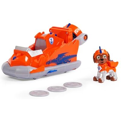 PAW PATROL , Rescue Knights Basis Fordon leksaksbil från Zuma med valpfigur, leksak lämplig för barn från 3 år PAW PATROL , Rescue Knights Basis Fordon leksaksbil från Zuma med valpfigur, leksak lämplig för barn från 3 år