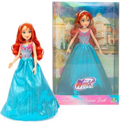 Winx Club Winx, Ledad docka, 26 cm, Alfea-bolloutfit-serien, Bloom-modell, för barn från 3 år, WNX702 Winx Club Winx, Ledad docka, 26 cm, Alfea-bolloutfit-serien, Bloom-modell, för barn från 3 år, WNX702