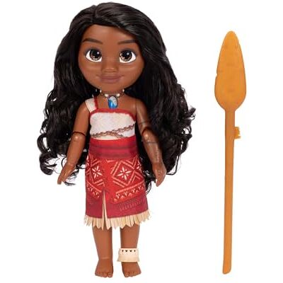 Disney Vaiana 2 Sångardocka 35 cm (15 tum), Jakks Pacific Officer, inkluderar lysande åra, sjunger Beyond med ljuseffekter och 11 fraser, perfekt för fiktionsspel och present till barn Disney Vaiana 2 Sångardocka 35 cm (15 tum), Jakks Pacific Officer, inkluderar lysande åra, sjunger Beyond med ljuseffekter och 11 fraser, perfekt för fiktionsspel och present till barn