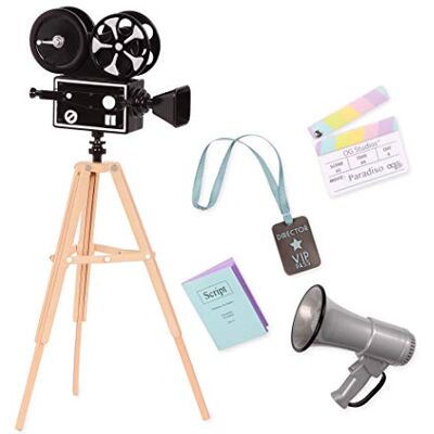 Our Generation Vår generation – docktillbehör (46 cm) – filmleksak – regissörset – fantasispel – leksak för barn från 3 år – film från! Our Generation Vår generation – docktillbehör (46 cm) – filmleksak – regissörset – fantasispel – leksak för barn från 3 år – film från!