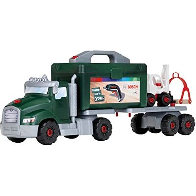 Theo Klein 8640 Bosch skruvbilsset med Ixolino I byggleksaker med verktyg, gaffeltruck och kran I Mått: 70 cm x 13,83 cm x 22,25 cm I Leksaker för barn från 3 år och äldre Theo Klein 8640 Bosch skruvbilsset med Ixolino I byggleksaker med verktyg, gaffeltruck och kran I Mått: 70 cm x 13,83 cm x 22,25 cm I Leksaker för barn från 3 år och äldre