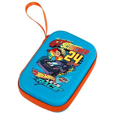 Theo Klein 9653 Hot Wheels Bärväska, Praktisk Förvaring För Bilar Och Tillbehör, Med Elastiska Hållare Och Nätficka, Officiell Licensprodukt, Leksak För Barn Från 3 År Theo Klein 9653 Hot Wheels Bärväska, Praktisk Förvaring För Bilar Och Tillbehör, Med Elastiska Hållare Och Nätficka, Officiell Licensprodukt, Leksak För Barn Från 3 År