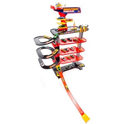 Moltó lekset med fordon och garage - Leksak Moltó lekset med fordon och garage - Leksak
