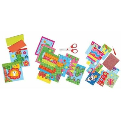 Creative Naucze sie uzywac nozyczek, robic mozaike i wycinac otwory Creative Naucze sie uzywac nozyczek, robic mozaike i wycinac otwory