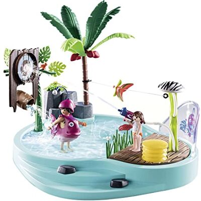 Playmobil Family Fun 70610 Small Pool with Water Sprayer, Water Toy, For ages 4+ Playmobil Family Fun 70610 Small Pool with Water Sprayer, Water Toy, For ages 4+