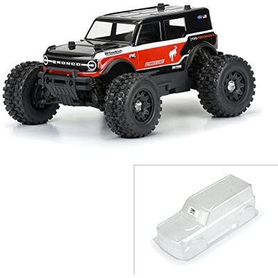 Pro-Line Racing 1/10 2021 Ford Bronco klar kropp granit virvel PRO359100 bil/lastbilskroppar vingar och dekaler Pro-Line Racing 1/10 2021 Ford Bronco klar kropp granit virvel PRO359100 bil/lastbilskroppar vingar och dekaler
