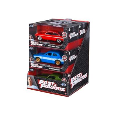 Jada Toys 9324075300W01 Fast & Furious Bil Frihjul och Öppningsbara Dörrar, 13,5 cm, Från 3 år, 1 st Bil, Slumpmässigt Urval Jada Toys 9324075300W01 Fast & Furious Bil Frihjul och Öppningsbara Dörrar, 13,5 cm, Från 3 år, 1 st Bil, Slumpmässigt Urval