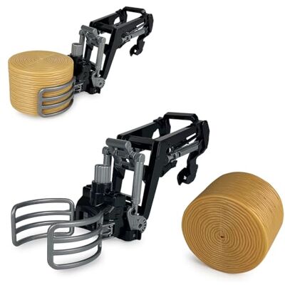 JAMARA 423287 frontlastare med kulgreppstång inkl. runda baler stor för RC-traktor 1:24S, bolltång, halmbollsleksaker, tillbehör för 1:24S RC-traktor (405340), frontlastare manuell JAMARA 423287 frontlastare med kulgreppstång inkl. runda baler stor för RC-traktor 1:24S, bolltång, halmbollsleksaker, tillbehör för 1:24S RC-traktor (405340), frontlastare manuell