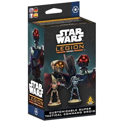 Asmodee , Star Wars: Legion – Anpassningsbar Super Taktisk Command Droid, utvidgning, Atomic Mass Games, Surfplatta, 2 spelare, 14 år, 120–180 minuter, tyska, flerspråkig Asmodee , Star Wars: Legion – Anpassningsbar Super Taktisk Command Droid, utvidgning, Atomic Mass Games, Surfplatta, 2 spelare, 14 år, 120–180 minuter, tyska, flerspråkig