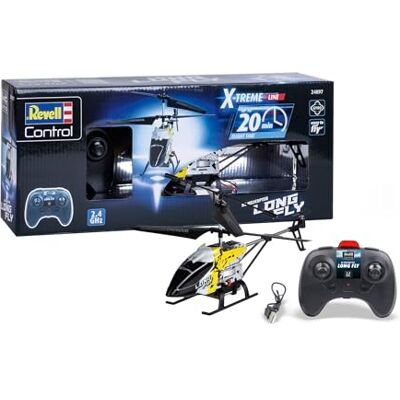 Revell Control 24897 RC X-TREME helikopter lång gylf GHz 4CH med exakt 2,4 GHz-kontroll Revell Control 24897 RC X-TREME helikopter lång gylf GHz 4CH med exakt 2,4 GHz-kontroll