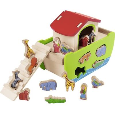 Simba Toys 100002084 Lekesett - Noas Ark Trä Pussel med Djur Simba Toys 100002084 Lekesett - Noas Ark Trä Pussel med Djur