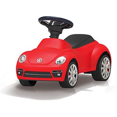 JAMARA 460407 Glidare VW Beetle-tippskydd, horna på ratten, ursprungligt utseende, röd JAMARA 460407 Glidare VW Beetle-tippskydd, horna på ratten, ursprungligt utseende, röd