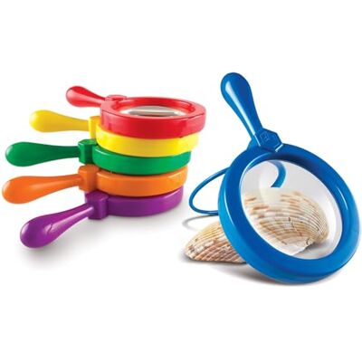 Learning Resources Jumbo förstoringsglas (set med 6) Learning Resources Jumbo förstoringsglas (set med 6)