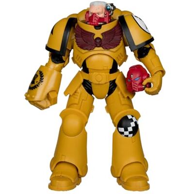 McFarlane Warhammer 40 000 actionfigur Intercessor Sergeant (Imperial Fist) (Gold Label) 18 cm McFarlane Warhammer 40 000 actionfigur Intercessor Sergeant (Imperial Fist) (Gold Label) 18 cm