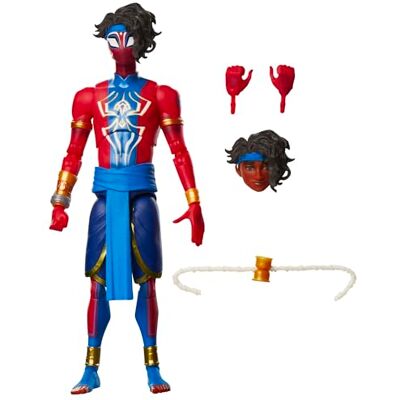 Marvel Spider-Man Hasbro Legends Series, Pavitr Prabhakar, Action Figure Inspirerad av Film Across The Spider-Verse samlarobjekt för vuxna Marvel Spider-Man Hasbro Legends Series, Pavitr Prabhakar, Action Figure Inspirerad av Film Across The Spider-Verse samlarobjekt för vuxna