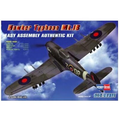 Boss 80232 modellbyggsats Hawker Typhoon Mk.IB Fighter Boss 80232 modellbyggsats Hawker Typhoon Mk.IB Fighter