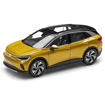 Volkswagen - ID.4 - 1:43 - Honungsgul - Die-cast car Volkswagen - ID.4 - 1:43 - Honungsgul - Die-cast car