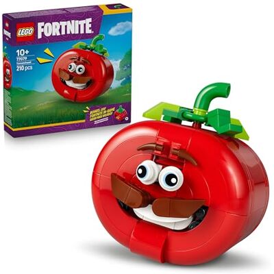Lego Fortnite Tomatohead – Byggset för barn – Fortnite modellbyggsats med minipizzarestaurang – Present för spelintresserade pojkar, flickor och andra gamers – Prydnad för spelbordet – 77079 Lego Fortnite Tomatohead – Byggset för barn – Fortnite modellbyggsats med minipizzarestaurang – Present för spelintresserade pojkar, flickor och andra gamers – Prydnad för spelbordet – 77079
