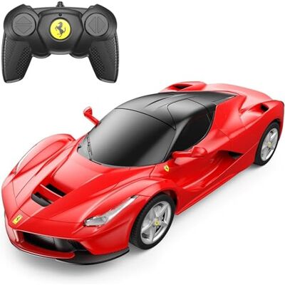 RASTAR La Ferrari fjärrkontroll bil, 1:24 Ferrari RC bil för barn, röd leksaksbil RASTAR La Ferrari fjärrkontroll bil, 1:24 Ferrari RC bil för barn, röd leksaksbil