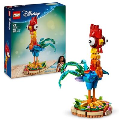 Lego Disney Vaiana 2 Heihei Byggbar djurmodell för barn, Byggset med leksaksdjur för filmfans, Rolig byggleksak med en tupp för fantasifulla flickor och pojkar 43272 Lego Disney Vaiana 2 Heihei Byggbar djurmodell för barn, Byggset med leksaksdjur för filmfans, Rolig byggleksak med en tupp för fantasifulla flickor och pojkar 43272