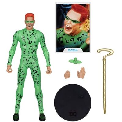 Bizak McFarlane Batman Forever DC Multiverse gåta figur Collet to Build-a fladdermus mardrömmar ledad med tillbehör 18 cm för samlare (64385668) Bizak McFarlane Batman Forever DC Multiverse gåta figur Collet to Build-a fladdermus mardrömmar ledad med tillbehör 18 cm för samlare (64385668)