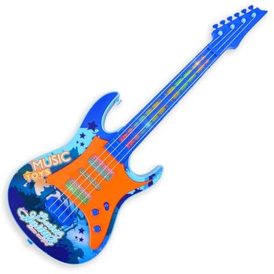 A-Star Little Star Fun Rock Guitar, Musical Toy, med Ljus och Ljud A-Star Little Star Fun Rock Guitar, Musical Toy, med Ljus och Ljud
