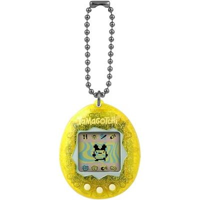 TAMAGOTCHI Bandai – Original Color Collection Yellow – virtuellt elektroniskt djur – interaktiv leksak på italienska – gul – leksak för barn från 8 år och äldre – 46008 TAMAGOTCHI Bandai – Original Color Collection Yellow – virtuellt elektroniskt djur – interaktiv leksak på italienska – gul – leksak för barn från 8 år och äldre – 46008