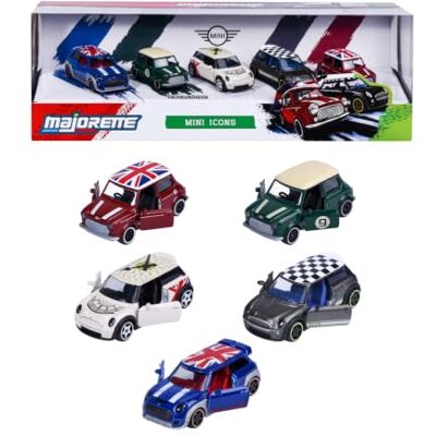 Majorette Mini Presentförpackning Med 5 Bilar Från 3 År, Tillverkad I Metall Majorette Mini Presentförpackning Med 5 Bilar Från 3 År, Tillverkad I Metall