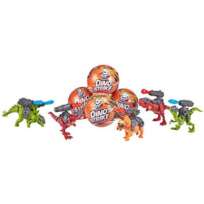 5 Surprise 7748-S001 Dino Strike Surprise Mystery Battling Samlarföremål (Dubbelpaket), Serie 1, 2-pack, i 3+ år 5 Surprise 7748-S001 Dino Strike Surprise Mystery Battling Samlarföremål (Dubbelpaket), Serie 1, 2-pack, i 3+ år