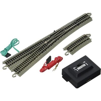 Bachmann Industries E-Z Track 6 Turnout – vänster (1/kort) N-skala Bachmann Industries E-Z Track 6 Turnout – vänster (1/kort) N-skala