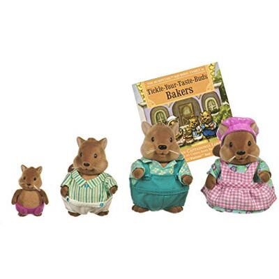 Li'l Woodzeez Ekorre djurfamilj bushytail – 4 mjuka djurfigurer med bildbok på engelska – leksaksset (5 delar) leksak för barn från 3 år Li'l Woodzeez Ekorre djurfamilj bushytail – 4 mjuka djurfigurer med bildbok på engelska – leksaksset (5 delar) leksak för barn från 3 år