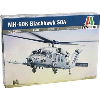 Italeri The Hobby Company 2666S MH-60K Blackhawk SOA. Italeri The Hobby Company 2666S MH-60K Blackhawk SOA.