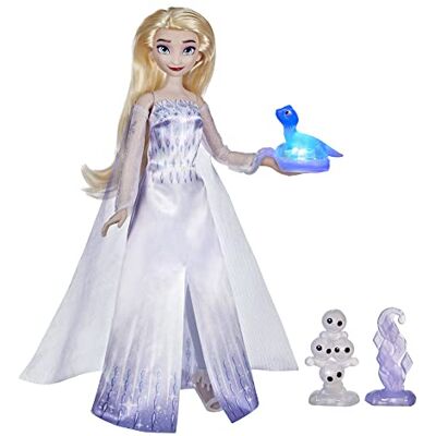 Frozen Disney Talk and Friends 2, Elsa docka med ljud och fraser, leksak för barn från 3 år, flerfärgad (Hasbro F2230) Frozen Disney Talk and Friends 2, Elsa docka med ljud och fraser, leksak för barn från 3 år, flerfärgad (Hasbro F2230)