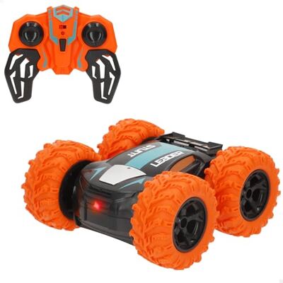 COLORBABY Speed & Go 360° radiostyrd bil, orange eller grön, 15 x 15 x 7 cm, inklusive ljus, 6 riktningar, 8 km/h, stunts, radiostyrda bilar för barn, RC fordon, leksaker 4 år (41354) COLORBABY Speed & Go 360° radiostyrd bil, orange eller grön, 15 x 15 x 7 cm, inklusive ljus, 6 riktningar, 8 km/h, stunts, radiostyrda bilar för barn, RC fordon, leksaker 4 år (41354)