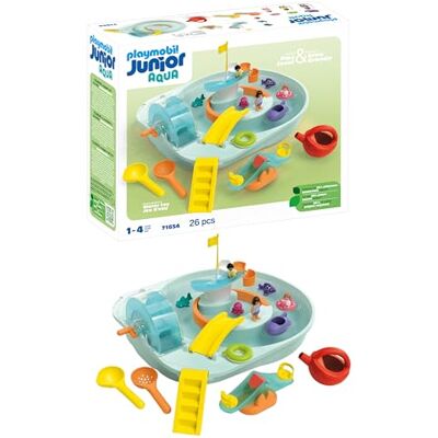 Playmobil 71680 JUNIOR AQUA: Vattenkarusell 71654, Flerfärgad, Från 1 år Playmobil 71680 JUNIOR AQUA: Vattenkarusell 71654, Flerfärgad, Från 1 år