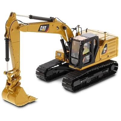 Diecast Masters 85657 – Caterpillar grävmaskin med 4 verktyg 323 HEX, skala 1:50, ca 9,5 x 3,4 x 4,6 cm, från 14 år Diecast Masters 85657 – Caterpillar grävmaskin med 4 verktyg 323 HEX, skala 1:50, ca 9,5 x 3,4 x 4,6 cm, från 14 år