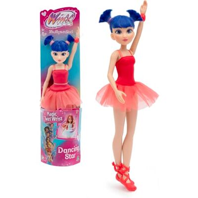 Winx Club Musa Ballerina, 27 cm ledd docka med snodd handled för att vända sig, leksak för flickor och barn från 3 år Winx Club Musa Ballerina, 27 cm ledd docka med snodd handled för att vända sig, leksak för flickor och barn från 3 år