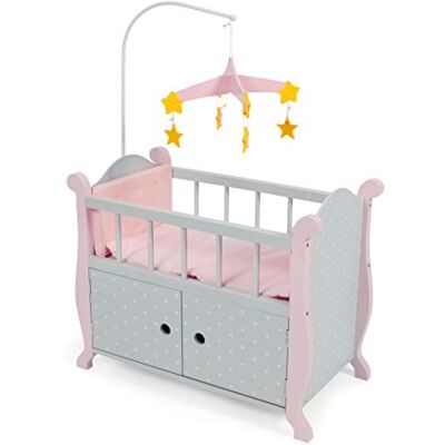 Bayer Chic 2000 Bayer Chic Garderob säng i trä docka grå och rosa söm. 57 x 31 x 78 cm Bayer Chic 2000 Bayer Chic Garderob säng i trä docka grå och rosa söm. 57 x 31 x 78 cm
