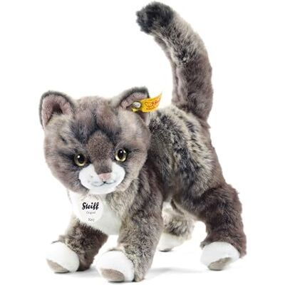 Steiff 99335 Kitty katt, grå violett, 25 cm Steiff 99335 Kitty katt, grå violett, 25 cm