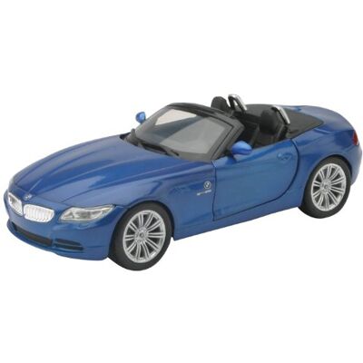 NewRay New Ray – 71186 hatt – fordonsminiatyr – BMW Z4 Cabrio – skala 1/24 – blå NewRay New Ray – 71186 hatt – fordonsminiatyr – BMW Z4 Cabrio – skala 1/24 – blå