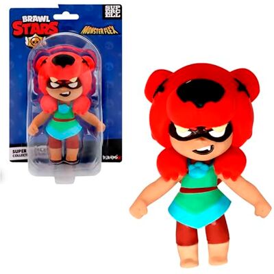 Bizak Monsterflex Brawl Stars Samlarfigur Nita, supertöjbar och elastisk docka, 13 cm, 10 samlare, för vuxna fans samlare och barn från 8 år (64390009-8) Bizak Monsterflex Brawl Stars Samlarfigur Nita, supertöjbar och elastisk docka, 13 cm, 10 samlare, för vuxna fans samlare och barn från 8 år (64390009-8)