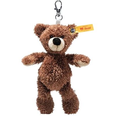 Steiff Fynn nallebjörn mörkbrun 12 cm, mjuk cuddly vänner nyckelring, gosedjur hänge, teddy av gosig mjuk plysch, gosedjurshänge med nyckelring Steiff Fynn nallebjörn mörkbrun 12 cm, mjuk cuddly vänner nyckelring, gosedjur hänge, teddy av gosig mjuk plysch, gosedjurshänge med nyckelring