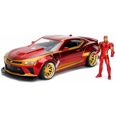Simba Toys Iron Man Camaro SS 2016 - Metallmodell Simba Toys Iron Man Camaro SS 2016 - Metallmodell
